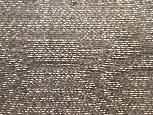 JAPANESE KIMONO / ANTIQUE MENS HAORI / SILK / DORO OSHIMA TSUMUGI